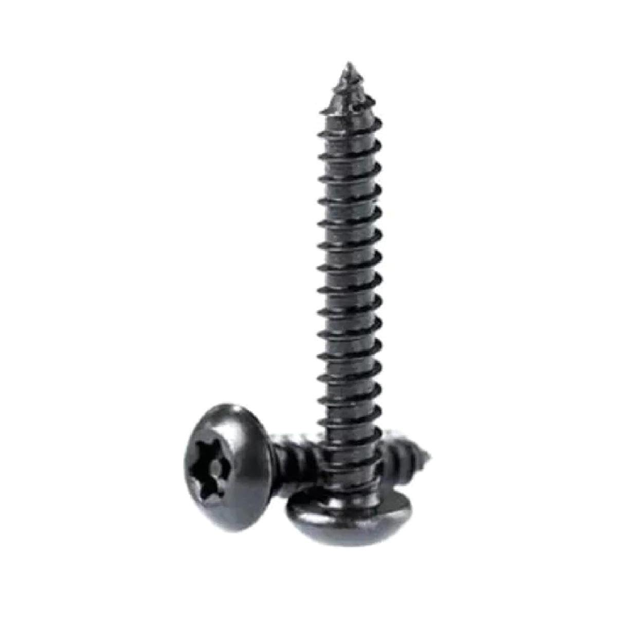 St2.9 St3.5 St3.9 St4.2 St4.8 Acero inoxidable con pasador negro Torx cabeza de botón tornillo autorroscante 100 piezas, 10 piezas, ST4.8x38mm