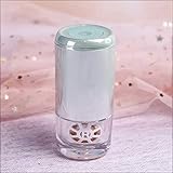 Yaobuyao Ultraschall-Kontaktlinsen-Reinigungsgerät mit USB aufladbare, Spielraum Mini-Ultraschall-Kontaktlinsen-Reiniger Kit Daily Care Schnelle Reinigung,a