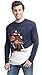 *daisysboutique* Men's Holiday Reindeer Snowman Santa Snowflakes Sweater (Large, Skiing)