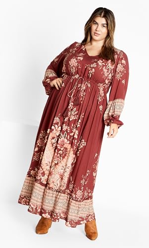 Image of City Chic Women's Plus Size Maxi Faith Dress
