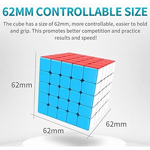 Cubo Mágico Profissional MoYu Meilong sem adesivo 5x5x5