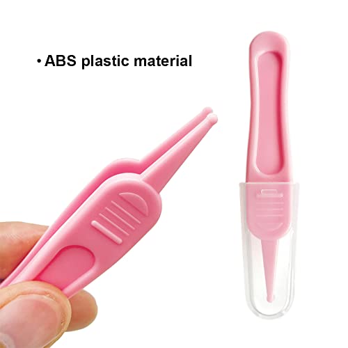 6 Pcs Baby Nose Tweezers Round Head Ear Tweezers Safety And Hygiene Toddler Nose Cleaning Tweezers For Baby Care #TOP2