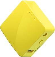 Vista 1 de GL.iNet GL-MT300N-V2 (Mango) Portable Mini Travel Wireless Pocket VPN WiFi Router - 2X Ethernet Ports USB 2.0 OpenWrt OpenVPN/Wireguard for