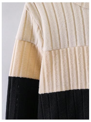 Floerns Boy's Color Block Long Sleeve Rib Knitted Pocket Front Crew Neck Tee Shirts Top4