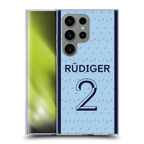 Carcasa Chelsea Rüdiger Samsung S24 Ultra funda gel flexible silicona negra