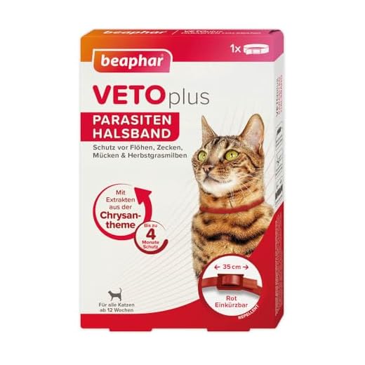 BEAPHAR VETOplus Parasiten Halsband für Katzen