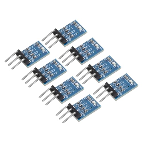 MECCANIXITY Lot de 8 convertisseurs de tension DC-DC AMS-1117 5-12 V à 3,3 V 0,8 A 3 broches pour réglage de la puissance