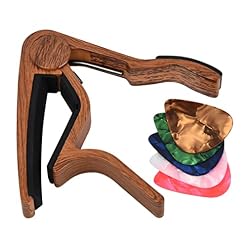 SUPVOX 1 Ensemble Capo De Guitare Médiator De Basse Médiators Araignée Capo Kit D’Accessoires De Guitare Capo De Guitare Acoustique Médiator De Guitare Basse Clip Sandhi en Aluminium - Les Beatles, Paul McCartney, John Lennon, RIngo Starr, George Harrison
