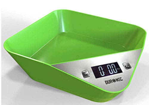 Digitale Personenwaage für Haustiere, 5000 g, Weiß, grün