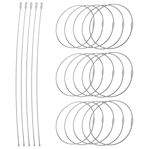 Xthrotsenk 20�� 11.8�C���`���C���[�L�[�`�F�[���P�[�u���A�X�e�����X�X�`�[���P�[�u���L�[�����O ���[�W�����O�t�[�v�L�[�`�F�[�� 2mm�c�C�X�g�o�����L�[�`�F�[���z���_�[ �ו���ID�^�O���Œ� �V���o�[���^���L�[�����O