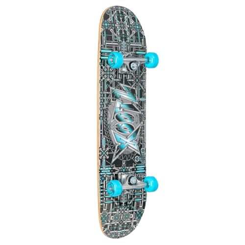 Skateboard Xootz für Kinder Anfänger Double-Kick-Trick