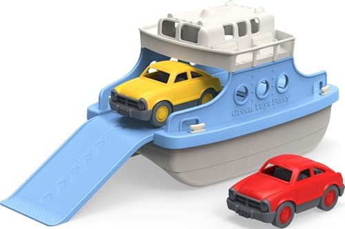 Green Toys Ferry Boat with Mini Cars...