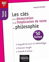 Download Les clés de la dissertation et de l'explication de texte en philosophie en 50 fiches. Terminale, toutes séries. PDF