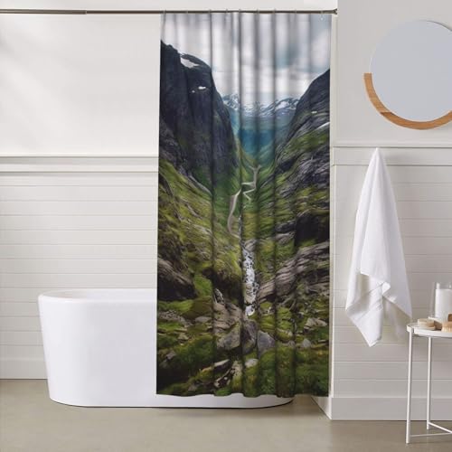 Rideau de douche 152 x 183 cm avec 12 crochets inclus - 7