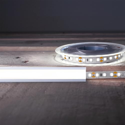 Fita Led 120led/m Ip20 12v 3528 Para Perfil 5 Metros Frio