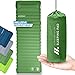NORDMUT Isomatte Selbstaufblasend 10cm - Isomatte Camping mit kleinem Packmaß - Selbstaufblasbare Luftmatratze für kinderleichtes aufpumpen - Camping Matratze Ultra komfortabel (Grün) Ort mit günstig Kaufen-NORDMUT Isomatte Selbstaufblasend 10cm - Isomatte Camping mit kleinem Packmaß - Selbstaufblasbare Luftmatratze für kinderleichtes aufpumpen - Camping Matratze Ultra komfortabel (Grün)