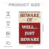 Zoom IMG-1 dzquy divertente targa in metallo