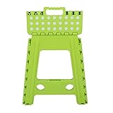 Haute durabilité et capacité de poids : ce marchepied pliable en plastique est conçu pour supporter jusqu'à 300 livres, garantissant ainsi une plate-forme robuste pour les adultes et les enfants. Que vous l'utilisiez comme tabouret de salle de bain, escabeau de cuisine ou tabouret de jardin, ce tabouret est conçu pour durer, supportant une utilisation quotidienne et des tâches lourdes sans compromettre son intégrité.