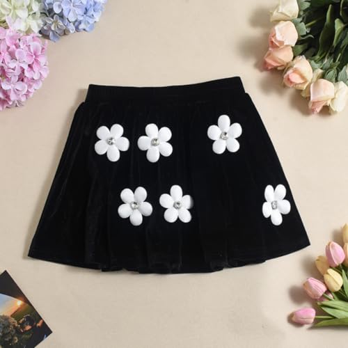 Women's Floral Mini Skirt Cute Casual Summer Y2K Fashion Party High Waist Short Skirt4