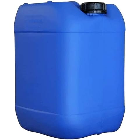 Getränke- und Wasserkanister | Lebensmittelecht BPA frei | Gastronomie Gewerbe Camping Wohnwagen | Robuste Qualität aus DE blau (30 Liter) Cover