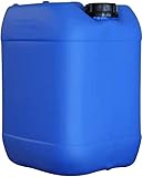 Getränke- und Wasserkanister | Lebensmittelecht BPA frei | Gastronomie Gewerbe Camping Wohnwagen | Robuste Qualität aus DE blau (30 Liter)