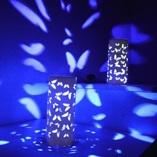 Lámpara de noche LED multicolor con control táctil USB miniatura 4
