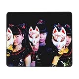 BABYMETAL ベビーメタル マウスパッド防水 ゲーミング マウスパッド キーボードパッド 滑り止めゴム底 滑り止め マウス対応 耐洗い表面8.3 x 10.3 in