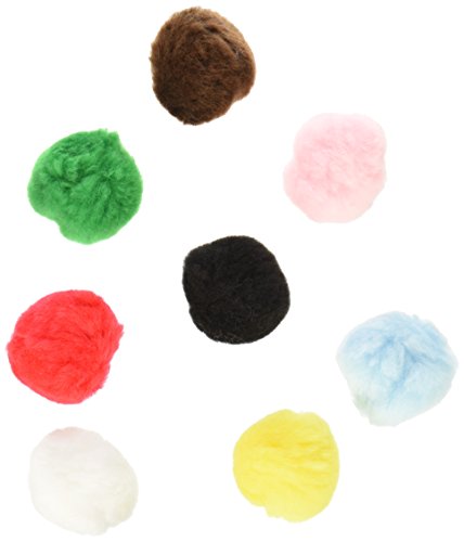 Darice Pom-Poms 2" 8/Pkg, Multi