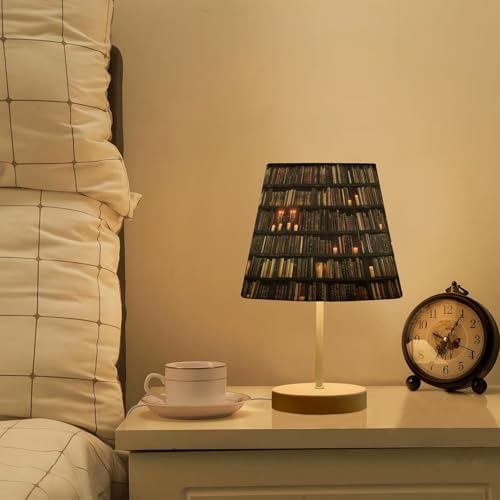Lámpara de mesa LED para regalo con diseño de libros y puerto USB 3