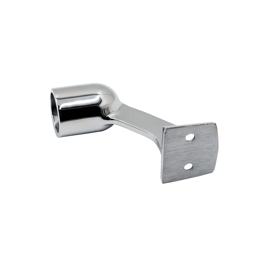 2 Stück Handlauf Endstück 25mm 60° Handlaufendstück aus Edelstahl Haltegriff Marine Boot Yacht Handlaufdurchlass Geländer Reling Durchlass Hardware