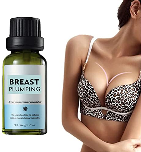 Huile Essentielle repulpante du Sein raffermissant Naturel, Huile Essentielle d'amélioration du Sein de pépins de Raisin, Huile de Massage nourrissante Douce pour l'élargissement du Sein (1st)