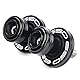 LLIDFONK Für Kawasaki Z650 Z 650 RS Ninja650 ninja650 2017-2025 VERSYS650 2015-2025 8mm Aluminium Motorrad Zubehör Schwinge Spulen Slider Stand Schrauben (Schwarz)