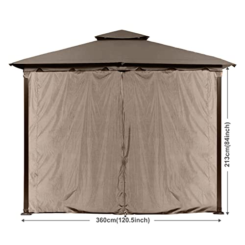 ABCCANOPY Universal Gazebo Privacy Side Wall Panel #TOP19