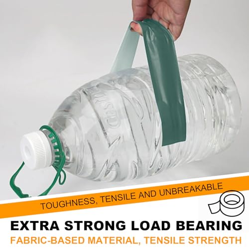 Humyu Panzertape Wasserfest Grün, Gewebeklebeband 48mm x 20m Panzerband Extra Stark Wasserfest Universelles Gewebeband Witterungsbeständig für Innen & Außen Gewebeverstärktes Reparaturband