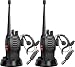 Arcshell Rechargeable Long Range Two-Way Radios with Earpiece 2 Pack UHF 400-470Mhz Walkie Talkies Li-ion Battery and Charger Included
