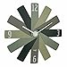Produktbild TFA Dostmann Clock in The Box analoge Wanduhr, 60.3020.04, Designer-Uhr, zum Zusammenstecken, ohne Ticken, Lange Batterielaufzeit, für Schlafzimmer/Küche/Arbeitszimmer, geeignet, grün