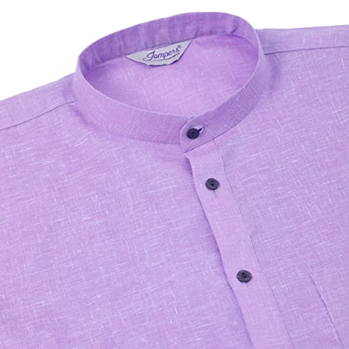 Image of Jompers Men's Cotton Ethnic Solid Kurta.