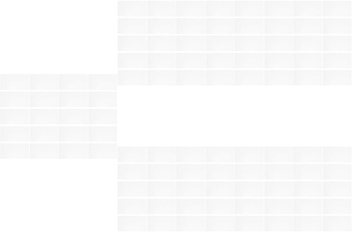 Cabilock 100pcs Acrylic Name Cards for Wedding Table Setting Blank Guest Place Cards Minimalist Design for Events for Banquets and Parties