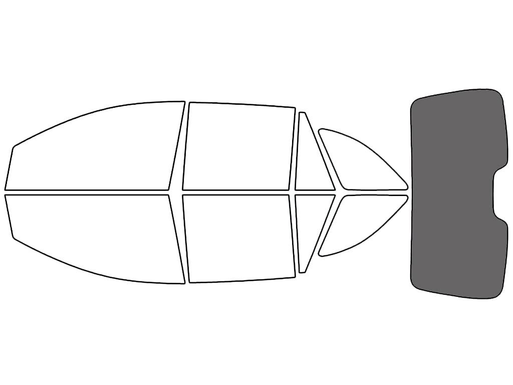 Avery Dennison NR Nano Ceramic IR Window Tint Kit Fits Lincoln Mkx 2007-2015 - Picture 53 of 70