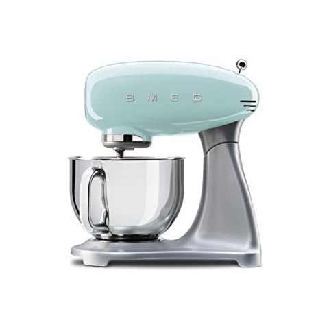 Smeg SMF01-PGEU Batidora amasadora verde pastel Cover