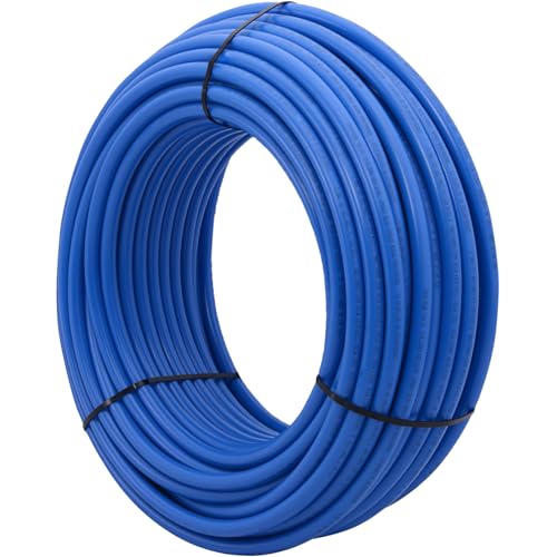 Image of SharkBite 1 Inch x 300 Feet Blue PEX-B, PEX Pipe Flexible Water Tubing for Plumbing, U880B300