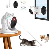 Saolife Automatic Cat Laser Toy, Interactive Cat Toys for Indoor Cats/Kittens/Dogs (Silver)