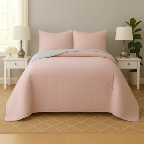 DONATELLA BOUTI Bicolor Reversible Luna - 180 cm., Rosa