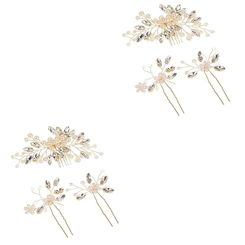 Headpieces mariage perles coiffe élégante peigne épingles cheveux fille femme