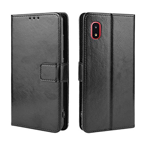 Amazon.co.jp: Galaxy A21 SC-42A ケース/カバー ストラップ付き 手帳