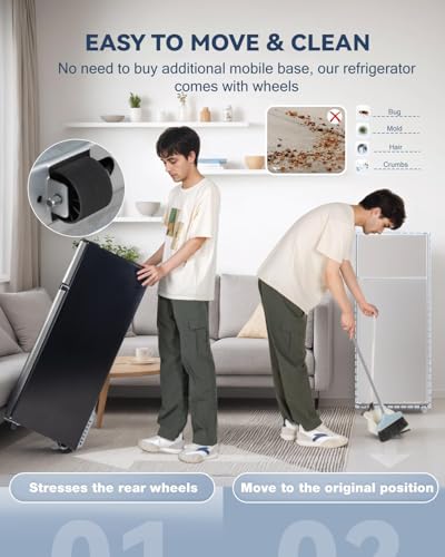 Tehanld 4.5 Cu.Ft Mini Fridge