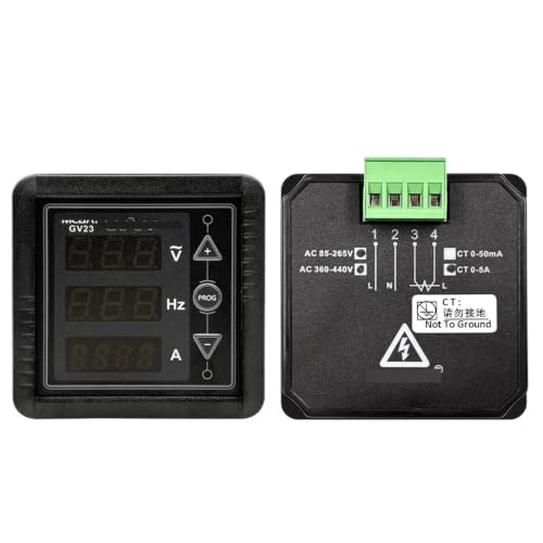 Instrumento de parámetros eléctricos CA GV23 MK2 para solucionar problemas de caídas de tensión