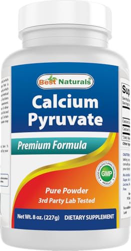 Best Naturals Calcium Pyruvate Powder 8 OZ (8 OZ (Pack of 1))
