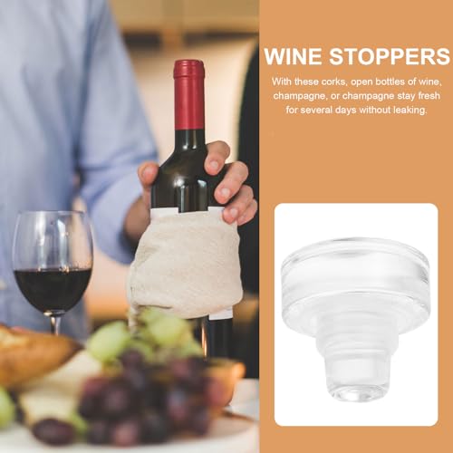 Tapones de vidrio herméticos para mantener el sabor de vinos y cervezas 7