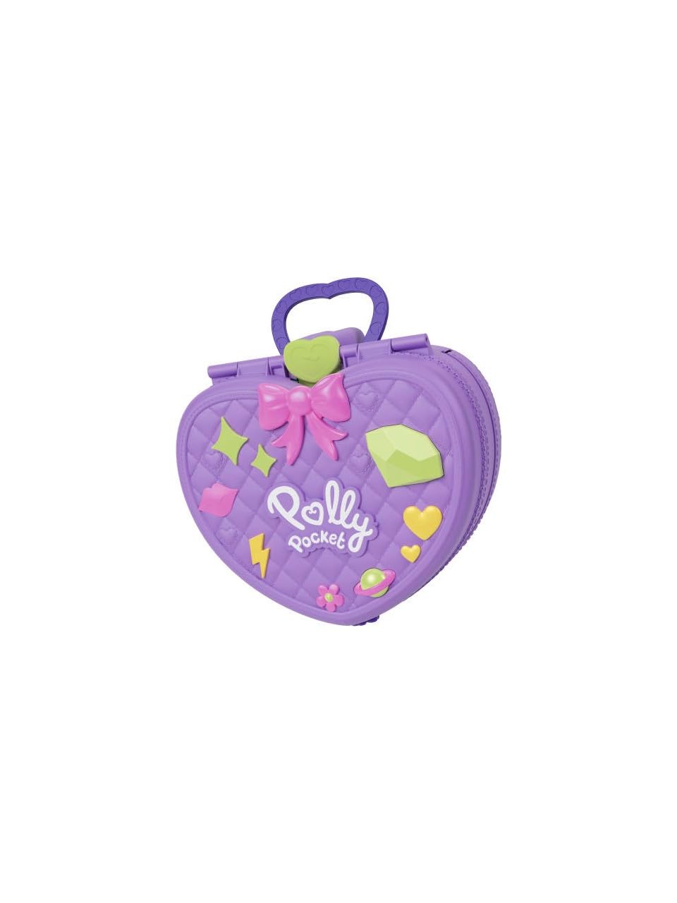 Polly Pocket bebekler ve sırt çantası şeklinde oyun seti Lunapark temasına uygun mini golf sahası, dönme dolap, oyuncak arabalar, dönen fincanlar, yemek standları, evcil hayvan ve aksesuarlar, JFV15